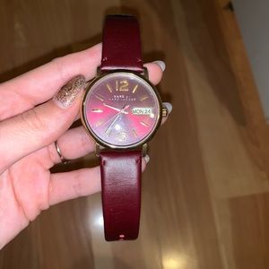 Marc Jacobs leather band watch